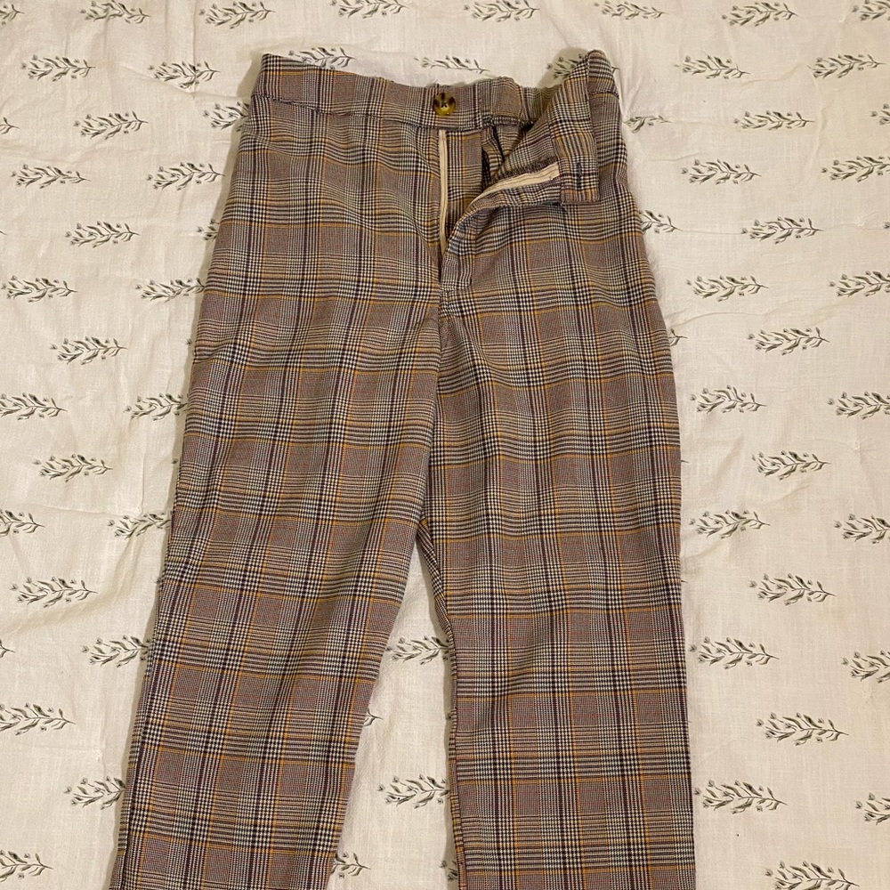 Plaid Trousers
